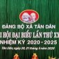 Đại hội đại biểu Đảng bộ xã Tân Dân lần thứ XXV, nhiệm kỳ 2020 - 2025